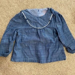 Baby club chambray blouse